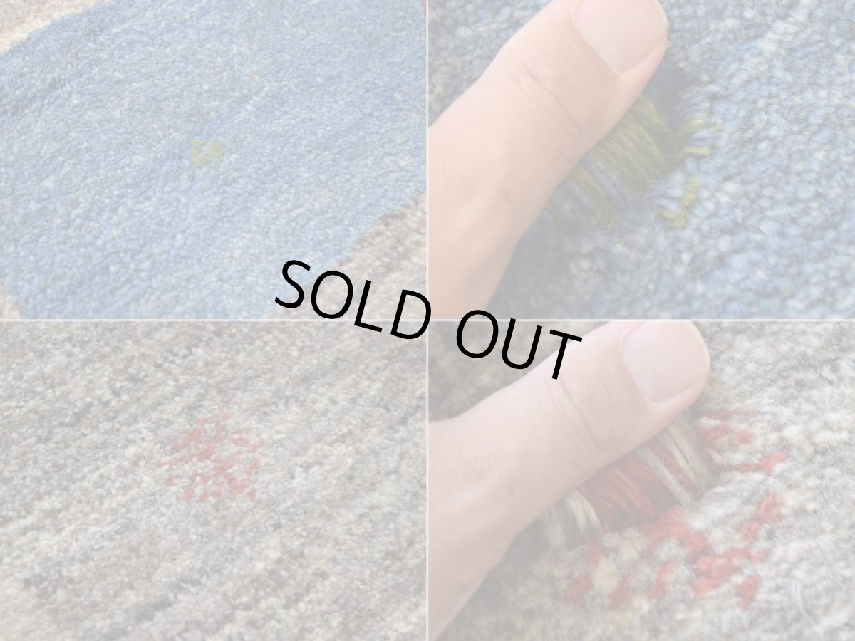 画像15: 新品 ペルシャ ギャッベ 縦2m 横1.5m 3㎡ 〜2帖 リビング ダイニング 2-3人掛けソファ サイズ 190 × 155 cm No.P397 肉厚 天然 ウール ギャベ 手織り ハンドメイド ラグ 絨毯 カーペット リビングダイニングルームやベッドサイドに 赤 黄 青 生成り グレー 原毛系 ボーダー n-p397-190155h092p (15)
