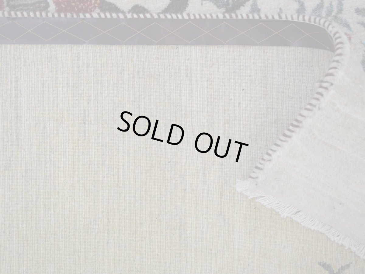 画像13: 新品 ペルシャ ギャッベ 縦2.3m 横1.5m 3.3㎡ 〜2帖程度 リビング ダイニング 2-3人掛けソファ サイズ 224 × 147 cm No.A627 肉厚 リーズバフト ウール 手織りギャベ  ハンドメイド ラグ 絨毯 カーペット ザクロの木 生命の樹 生成り ベージュ クリーム リビングダイニングルームやベッドサイドに n-a627-224147h027-039 (13)