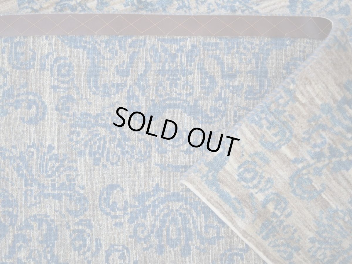 画像15: 新品 ペルシャ ギャッベ 縦2.5m 横1.7m 4㎡ 〜2-3帖程度 リビング ダイニング 2-3人掛けソファ サイズ 239 × 158 cm No.A624 肉厚 リーズバフト ウール 手織りギャベ  ハンドメイド ラグ 絨毯 カーペット グレー 原毛系  青 水色 リビングダイニングルームやベッドサイドに n-a624-239158h028a0701 (15)