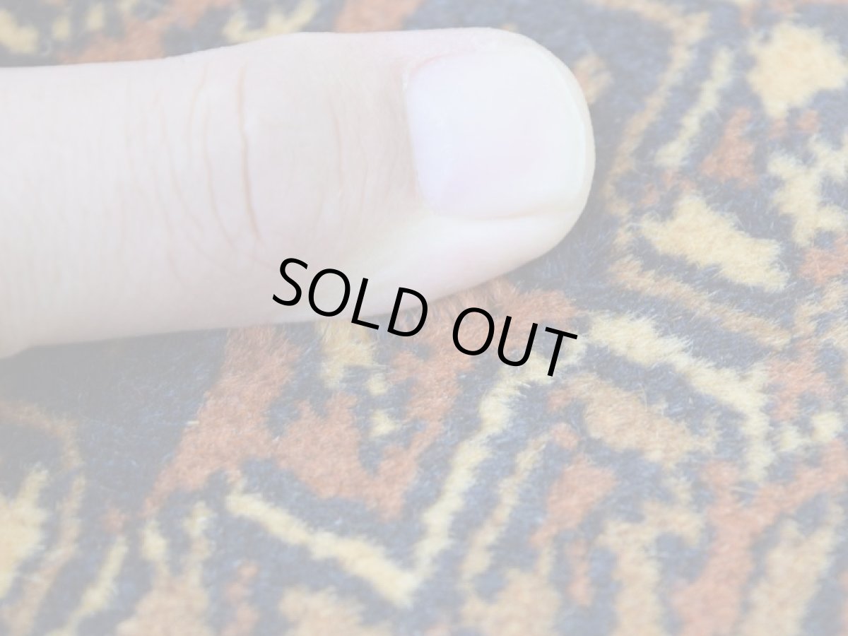 画像11: 良品 ペルシャ 部族絨毯 トルクメン 縦3m 横2m 6㎡ 6帖 リビング ダイニング 3人掛けソファ サイズ 285 x 210 cm No.P512 ウール 手織り ハンドメイド トライバル ラグ マット カーペット 茶 ブラウン オレンジ ギュル 幾何学模様 民族柄 ビンテージ ヴィンテージ b-p512-285210h073a084 (11)