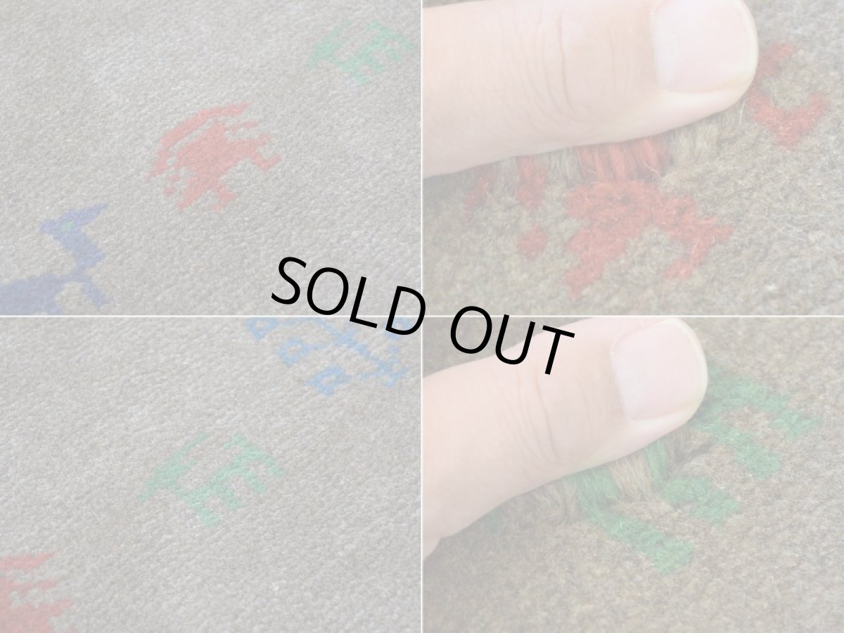 画像15: 新品 ペルシャ ギャッベ 縦2m 横1.3m 2.6㎡ リビング ダイニング 2-3人掛けソファ サイズ 196 × 129 cm No.R393 肉厚 天然 ウール ギャベ 手織り ハンドメイド ラグ 絨毯 カーペット リビングダイニングルームやベッドサイドに ブラウン 茶 動物 植物柄 n-r393-196129h031-071 (15)