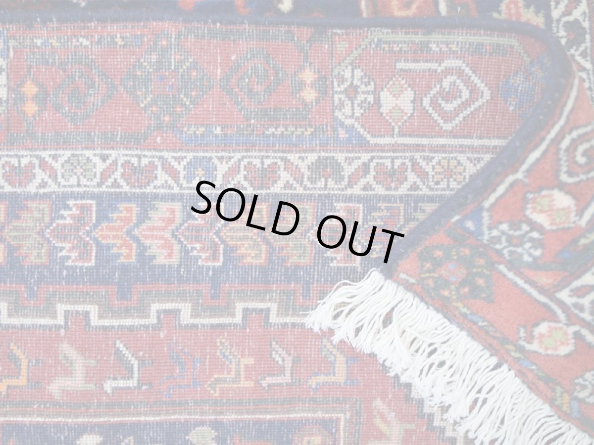 画像14: 良品 ペルシャ 部族絨毯 シールジャーン 縦1.8m 横1.3m 2.3㎡ ~2.5帖 2人掛けソファ サイズ 175 x 130 cm No.A766 ウール 手織り ハンドメイド トライバル ラグ カーペット 民族柄 b-a766-175130h072a153 (14)