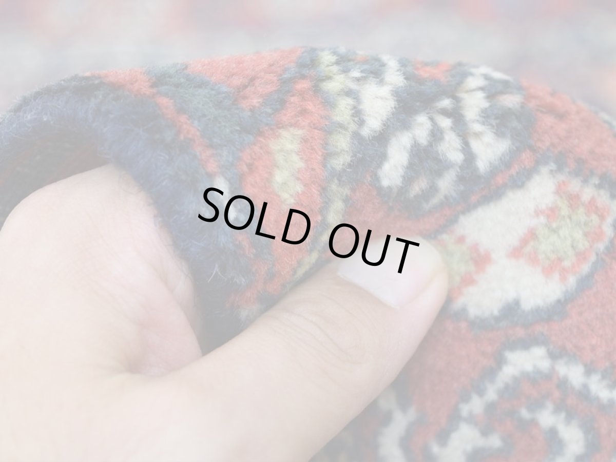 画像12: 良品 ペルシャ 部族絨毯 シールジャーン 縦1.8m 横1.3m 2.3㎡ ~2.5帖 2人掛けソファ サイズ 175 x 130 cm No.A766 ウール 手織り ハンドメイド トライバル ラグ カーペット 民族柄 b-a766-175130h072a153 (12)