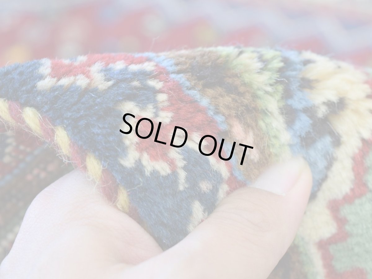 画像11: 新品 ペルシャ 部族絨毯 ヤラメ 縦1.6m 横1m 1.5㎡ ~1.5帖 1-2人掛けソファ サイズ 160 x 92 cm No.P304 ウール 手織り ハンドメイド トライバル ラグ カーペット 民族柄 n-p304-160092h081a042 (11)