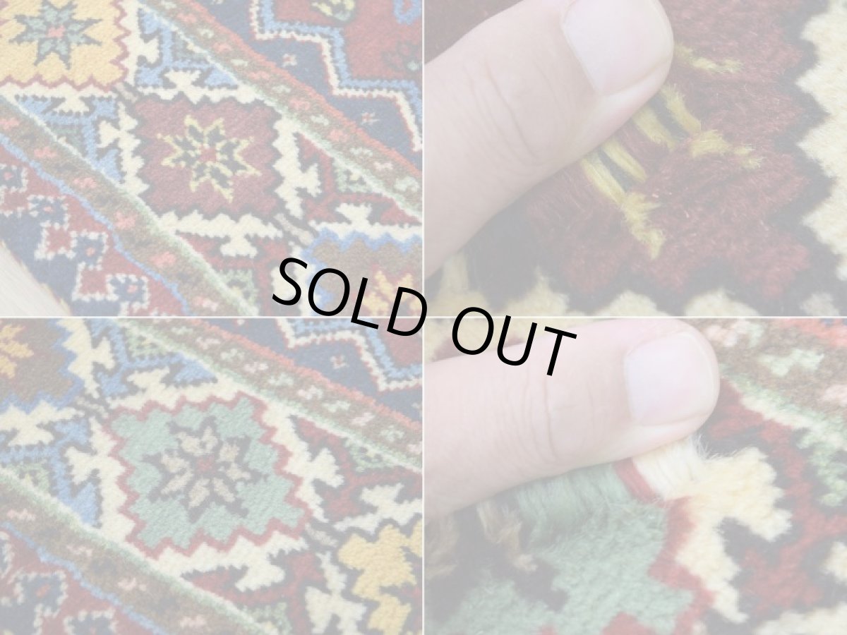 画像17: 新品 ペルシャ 部族絨毯 ヤラメ 縦1.6m 横1m 1.5㎡ ~1.5帖 1-2人掛けソファ サイズ 160 x 92 cm No.P304 ウール 手織り ハンドメイド トライバル ラグ カーペット 民族柄 n-p304-160092h081a042 (17)