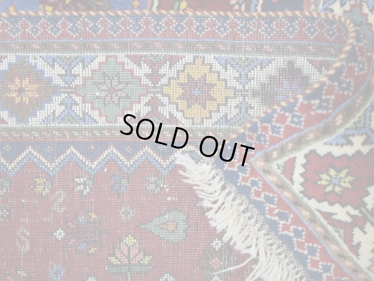 画像13: 新品 ペルシャ 部族絨毯 ヤラメ 縦1.6m 横1m 1.5㎡ ~1.5帖 1-2人掛けソファ サイズ 160 x 92 cm No.P304 ウール 手織り ハンドメイド トライバル ラグ カーペット 民族柄 n-p304-160092h081a042 (13)