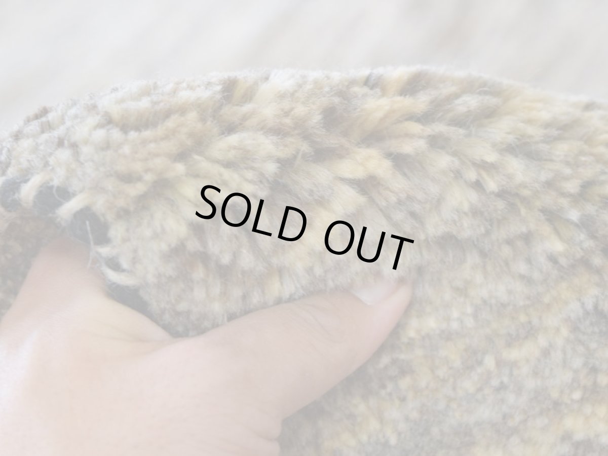 画像13: 新品 ペルシャ ギャッベ 縦2m 横2m 4㎡ 〜4帖程度 リビング ダイニング 2-3人掛けソファ 正方形 スクエア サイズ 196 × 206 cm No.A584 肉厚 天然 ウール ギャベ 手織り ハンドメイド ラグ 絨毯 カーペット 生成り クリーム ベージュ 茶 ライトグレー 原毛系 n-a584-196206h044a275 (13)