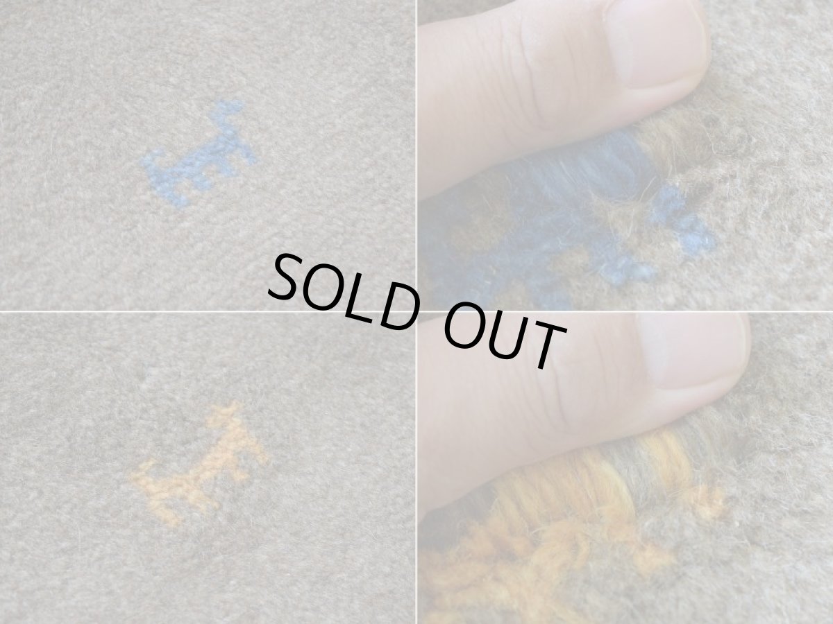 画像14: 新品 ペルシャ ギャッベ 縦2m 横1.5m 3㎡ 〜3帖 リビング ダイニング 2-3人掛けソファサイズ 190 × 146 cm No.1461 天然 肉厚 ウール ギャベ 手織り ハンドメイド ラグ 絨毯 カーペット ベージュ ブラウン グレー グラデーション ボーダー 動物 ヤギ 羊 鹿 柄 リビングダイニングルームやベッドサイドに n-1461-190146h071a032 (14)
