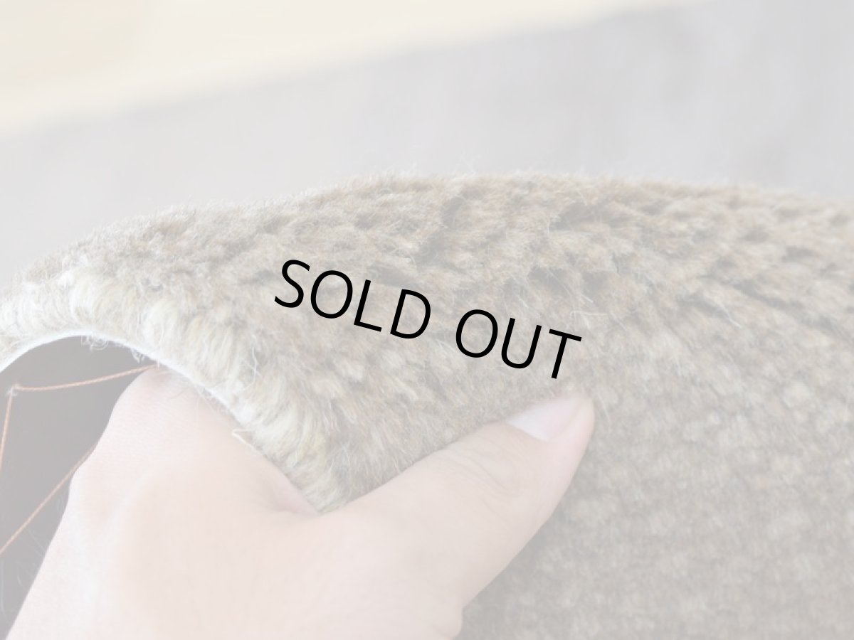 画像11: 新品 ペルシャ ギャッベ 縦2m 横1.5m 3㎡ 〜3帖 リビング ダイニング 2-3人掛けソファサイズ 190 × 146 cm No.1461 天然 肉厚 ウール ギャベ 手織り ハンドメイド ラグ 絨毯 カーペット ベージュ ブラウン グレー グラデーション ボーダー 動物 ヤギ 羊 鹿 柄 リビングダイニングルームやベッドサイドに n-1461-190146h071a032 (11)