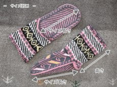 画像6: 新品 イラン製 ウール ミドル 22-23 cm 手編み靴下 ニットルームソックス Long Knit Room Socks n-wm2223-304h4a5 (6)