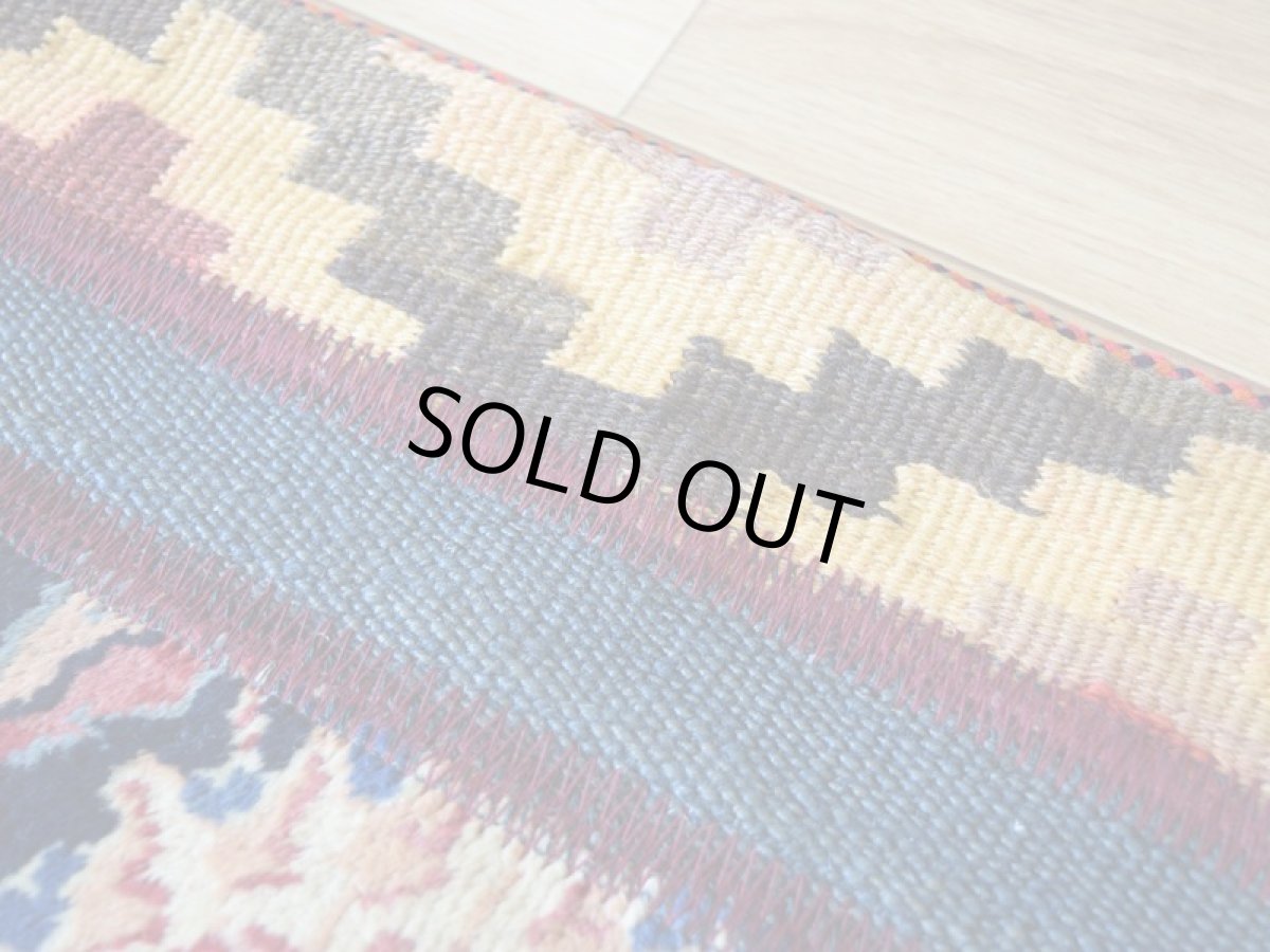 画像4: 新品 ヴィンテージ ペルシャ絨毯 キリム パッチワーク クッションカバー No.D001_39x38 cm n-d001-3938s02a62 (4)