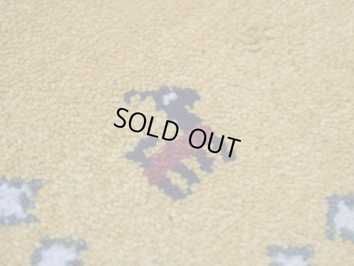 画像13: 新品 ペルシャ ギャッベ 玄関 マット サイズ 92 × 62 cm No.2231 肉厚 天然 ウール ギャベ 手織り ハンドメイド ラグ 絨毯 カーペット ロリバフト 玄関ドアマットのアクセントに イエロー 黄色 n-2231-092062h001a031 (13)