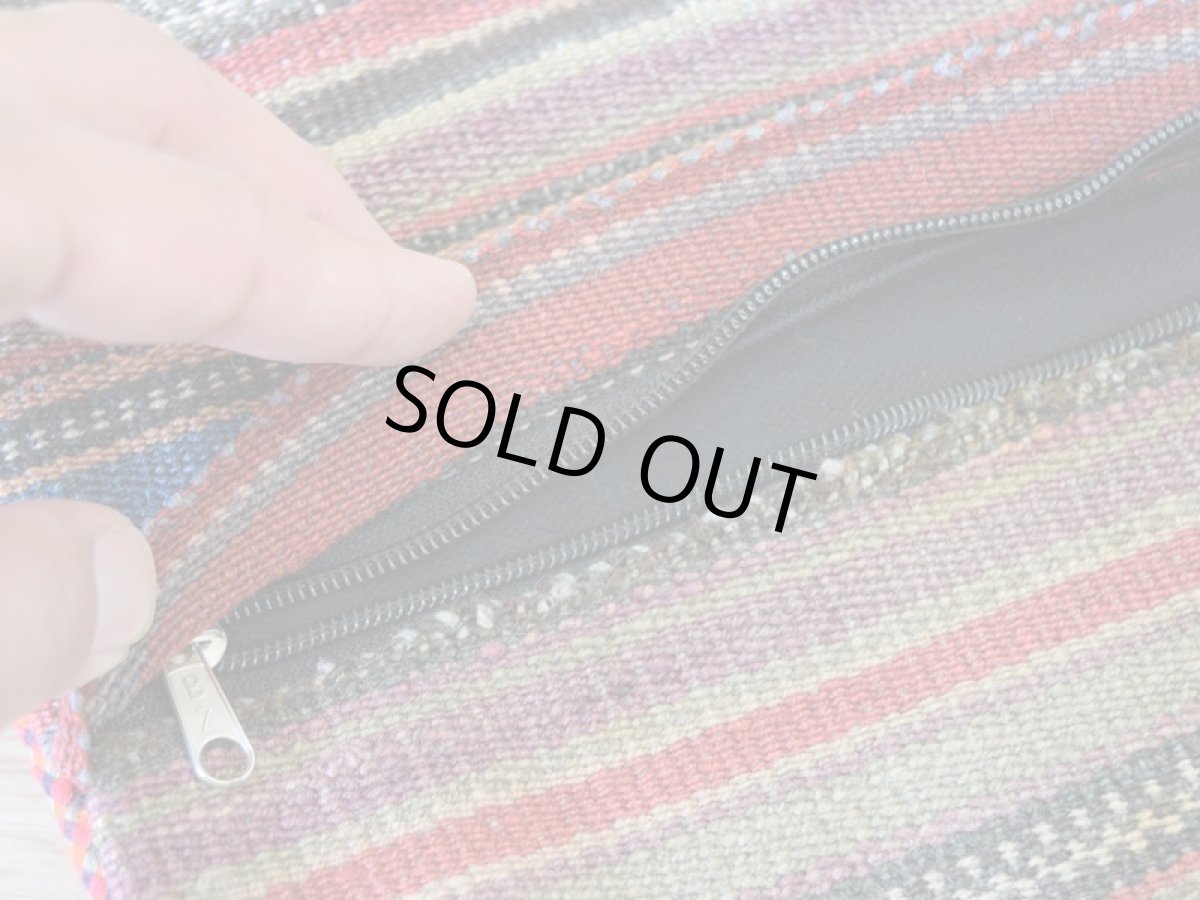 画像10: 新品 ヴィンテージ ペルシャ絨毯 キリム パッチワーク クッションカバー No.D001_39x38 cm n-d001-3938s02a62 (10)