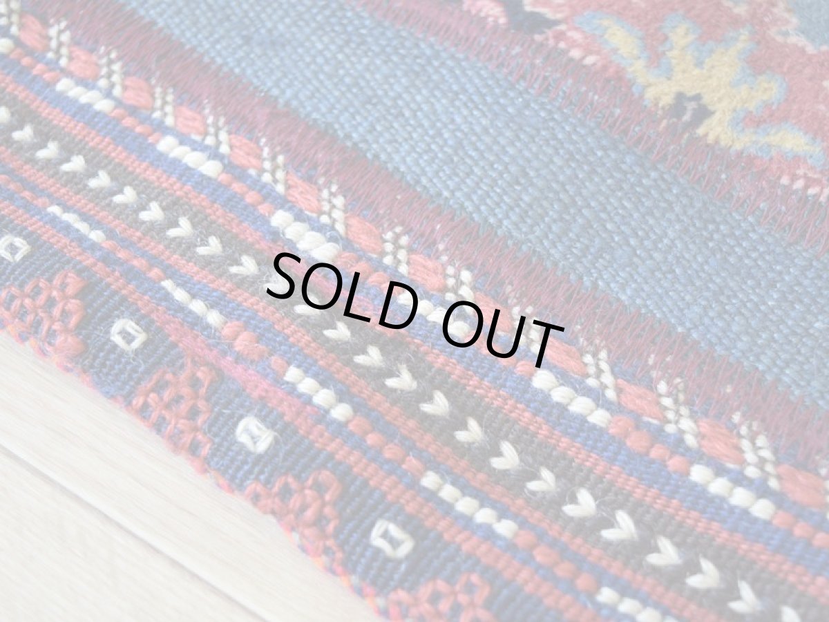 画像6: 新品 ヴィンテージ ペルシャ絨毯 キリム パッチワーク クッションカバー No.D001_39x38 cm n-d001-3938s02a62 (6)