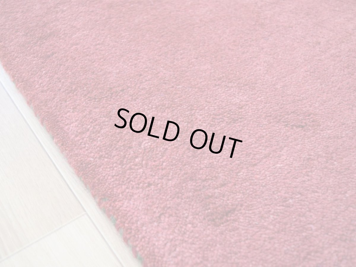 画像10: 新品 ペルシャ ギャッベ 玄関 マット サイズ 83 × 58 cm No.2228 肉厚 天然 ウール ギャベ 手織り ハンドメイド ラグ 絨毯 カーペット ロリバフト 玄関ドアマットのアクセントに 赤  n-2228-083058h001a031 (10)