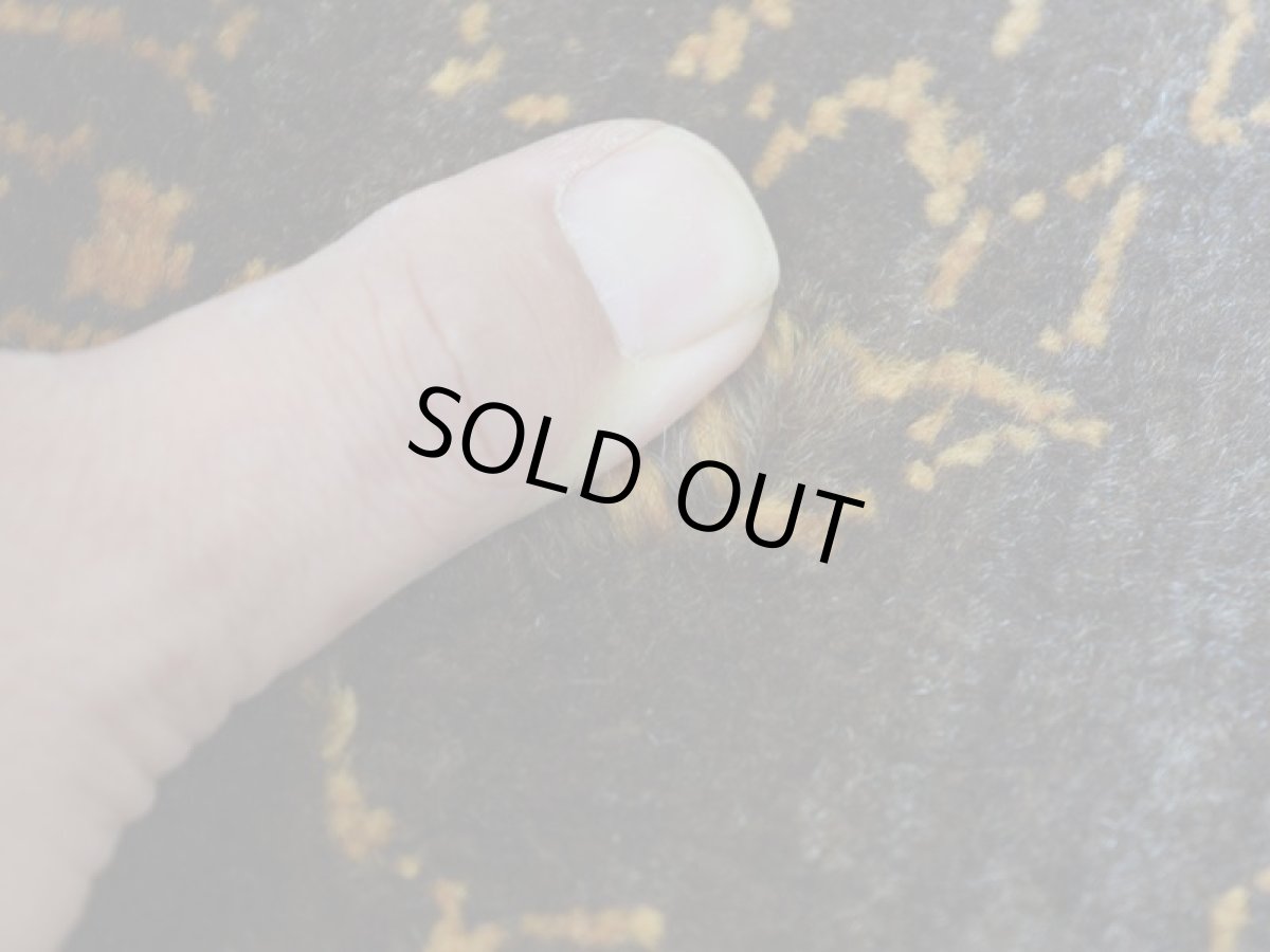 画像13: 新品 ペルシャ ギャッベ 縦1.2m アクセント ラグ サイズ 120 x 85 cm No.2374 肉厚 ウール 手織り ハンドメイド ギャベ マット カーペット  ライオンラグ ブラウン ベージュグレー 原毛系 n-2374-120085s101a531 (13)