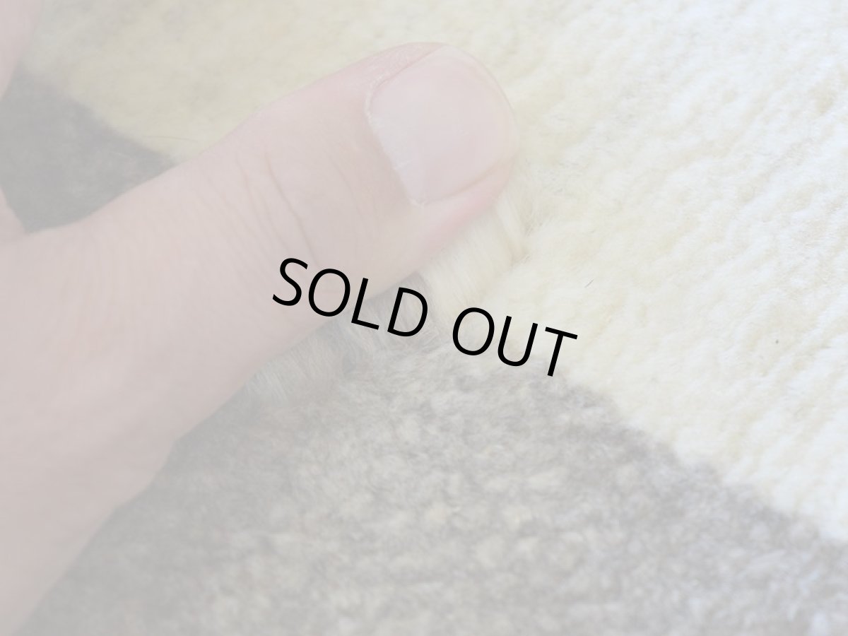 画像14: 新品 ペルシャ ギャッベ 縦1.2m アクセント ラグ サイズ 120 x 85 cm No.2374 肉厚 ウール 手織り ハンドメイド ギャベ マット カーペット  ライオンラグ ブラウン ベージュグレー 原毛系 n-2374-120085s101a531 (14)