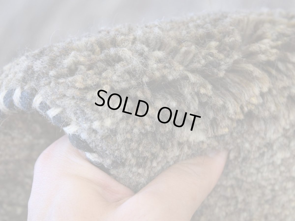 画像14: 新品 ペルシャ ギャッベ 縦2m 横1.5m 3㎡ 〜2帖 リビング ダイニング 2-3人掛けソファ サイズ 193 × 156 cm No.P398 肉厚 天然 ウール ギャベ 手織り ハンドメイド ラグ 絨毯 カーペット リビングダイニングルームやベッドサイドに グレー ベージュ 茶 生成り クリーム 原毛系 プレーン n-p398-193156h092p (14)