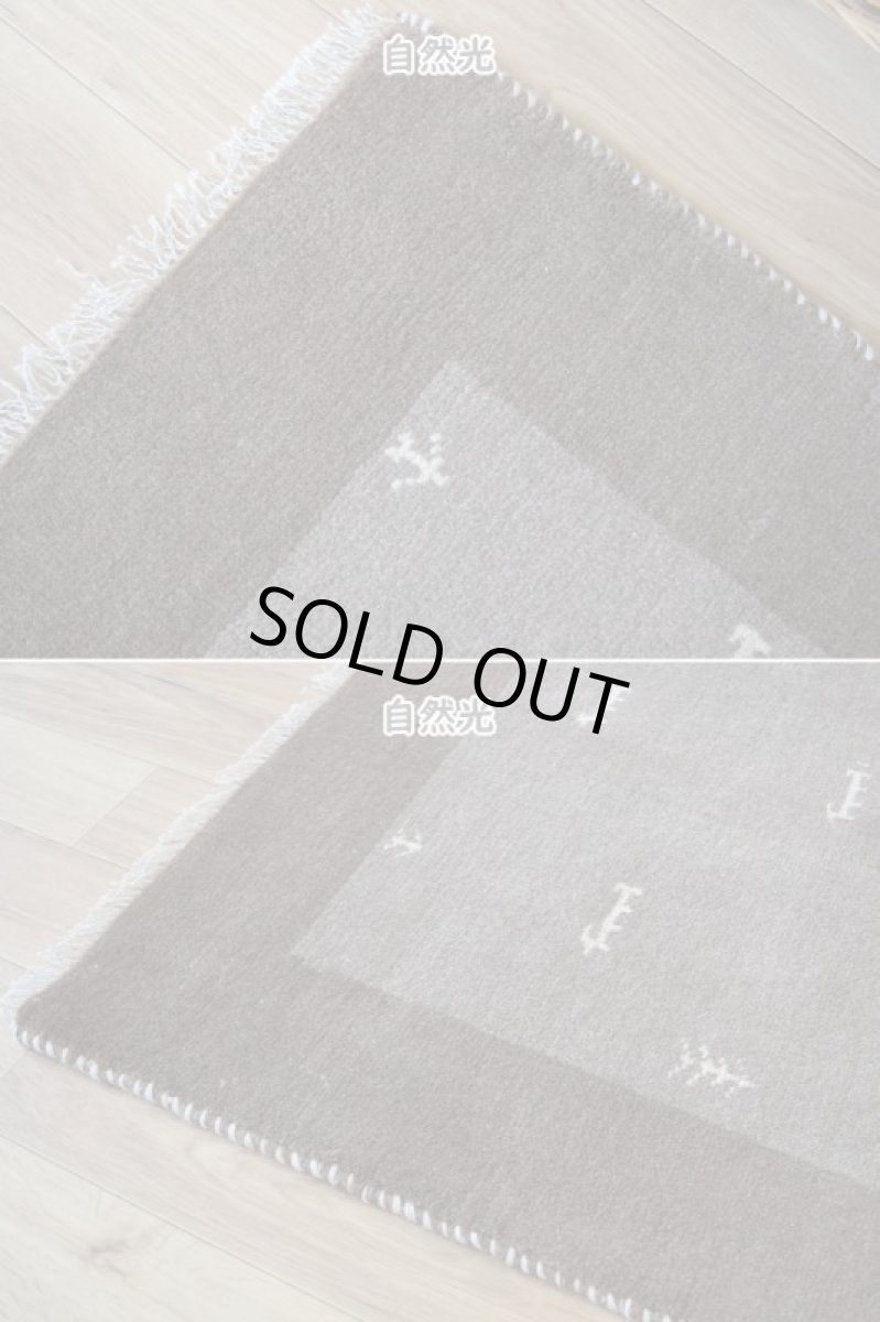 画像6: 新品 ペルシャ ギャッベ 縦2m 横1.5m 3㎡ 〜3帖 リビング ダイニング 2-3人掛けソファサイズ 193 × 151 cm No.1465 天然 肉厚 ウール ギャベ 手織り ハンドメイド ラグ 絨毯 カーペット ベージュ ブラウン グレー 生命の樹 動物 ヤギ 羊 鹿 柄 リビングダイニングルームやベッドサイドに n-1465-193151h071a032 (6)