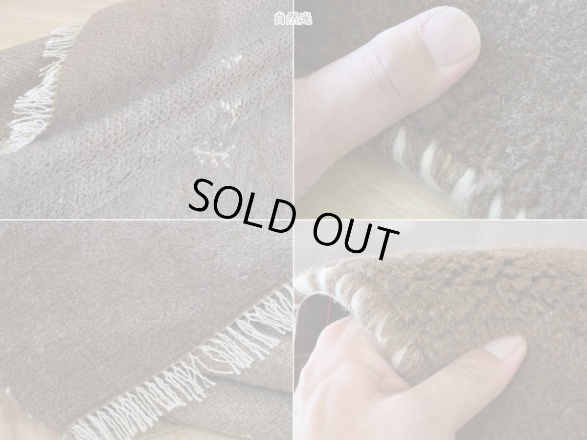 画像18: 新品 ペルシャ ギャッベ 縦2m 横1.5m 3㎡ 〜3帖 リビング ダイニング 2-3人掛けソファサイズ 193 × 151 cm No.1465 天然 肉厚 ウール ギャベ 手織り ハンドメイド ラグ 絨毯 カーペット ベージュ ブラウン グレー 生命の樹 動物 ヤギ 羊 鹿 柄 リビングダイニングルームやベッドサイドに n-1465-193151h071a032 (18)