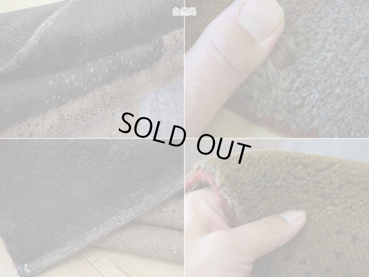 画像18: 新品 ペルシャ ギャッベ 縦3m 横2m 6㎡ 〜6帖程度 リビング ダイニング 3人掛けソファ コーナーソファサイズ 280 × 218 cm No.1437 肉厚 ウール ギャベ 手織り ハンドメイド ラグ 絨毯 カーペット ベージュ ブラウン グレー ブラック グラデーション ボーダー リビングダイニングルームやベッドサイドに n-1437-280218s563a574 (18)