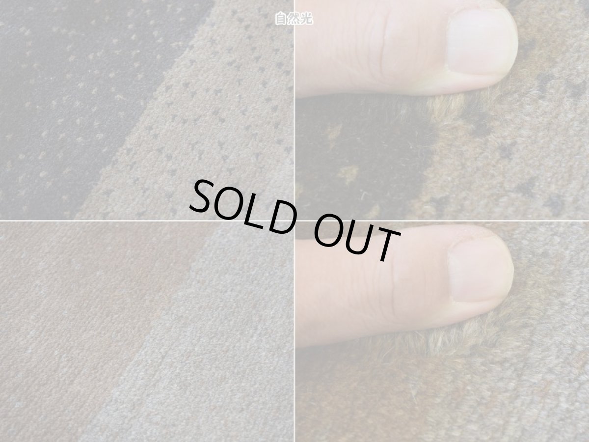 画像16: 新品 ペルシャ ギャッベ 縦3m 横2m 6㎡ 〜6帖程度 リビング ダイニング 3人掛けソファ コーナーソファサイズ 280 × 218 cm No.1437 肉厚 ウール ギャベ 手織り ハンドメイド ラグ 絨毯 カーペット ベージュ ブラウン グレー ブラック グラデーション ボーダー リビングダイニングルームやベッドサイドに n-1437-280218s563a574 (16)