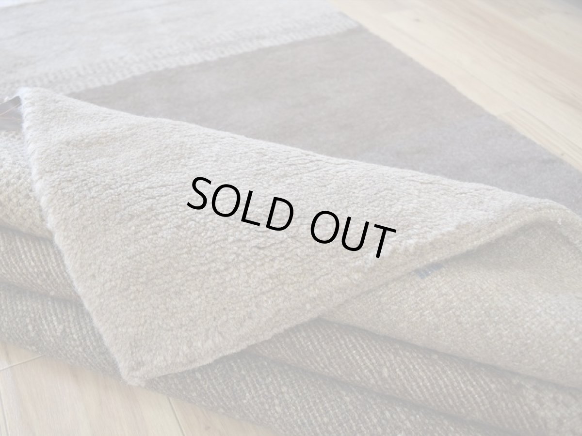 画像14: 新品 ペルシャ ギャッベ 縦2m 横1.5m 3㎡ 〜3帖 リビング ダイニング 2-3人掛けソファサイズ 190 × 154 cm No.1463 天然 肉厚 ウール ギャベ 手織り ハンドメイド ラグ 絨毯 カーペット ベージュ ブラウン グレー グラデーション ボーダー 生命の樹 柄 リビングダイニングルームやベッドサイドに n-1463-190154h081a532 (14)