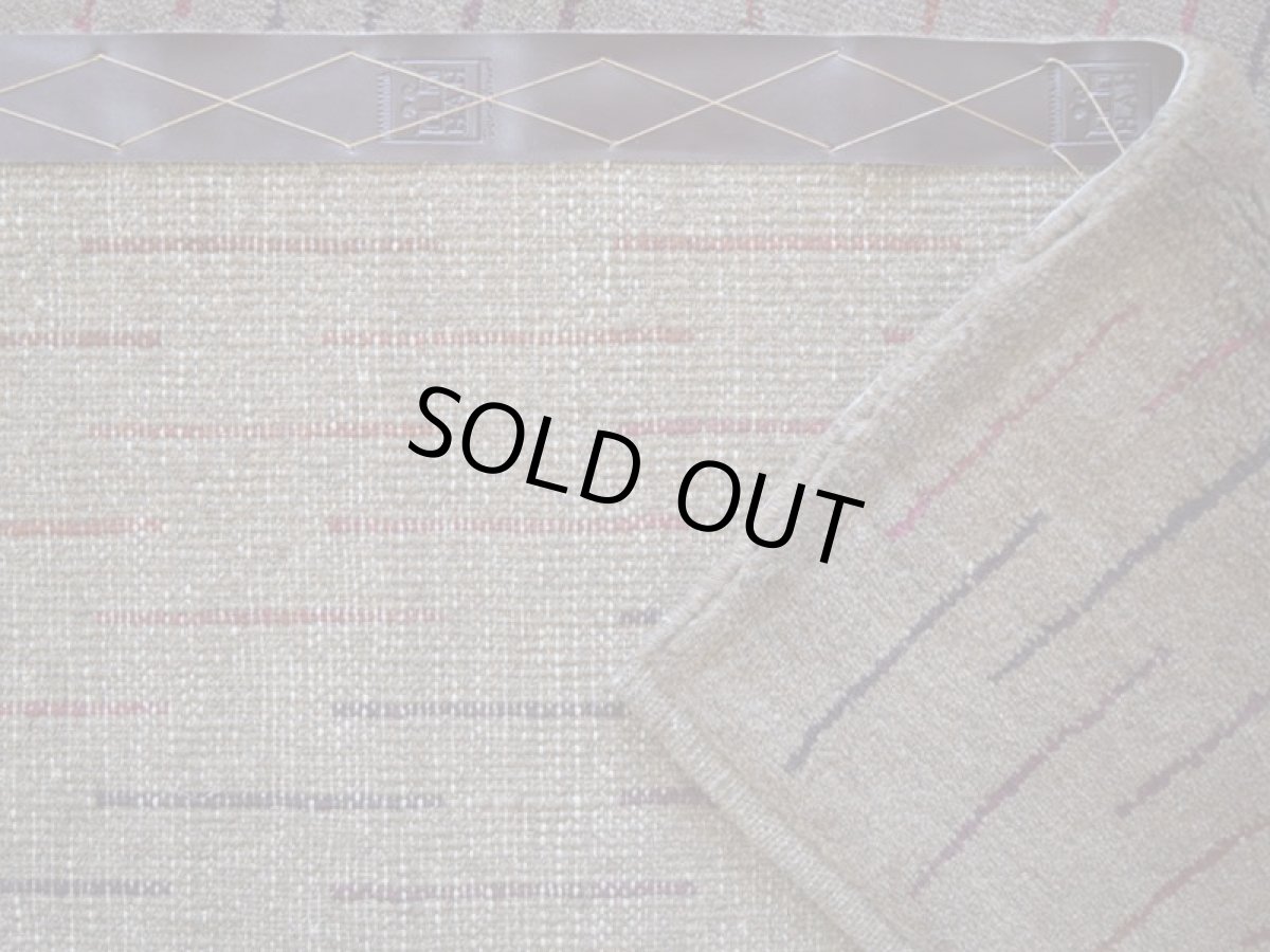 画像16: 新品 ペルシャ ギャッベ 縦1.5m 横1m 2人掛けソファ サイズ 149 × 102 cm No.1441 肉厚 天然 ウール ギャベ 手織り リーズバフト ハンドメイド ラグ 絨毯 カーペット ソファの足元やベッドサイドに ブラウン ベージュ 紫 茶 オレンジ グラデーション n-1441-149102s190-021 (16)