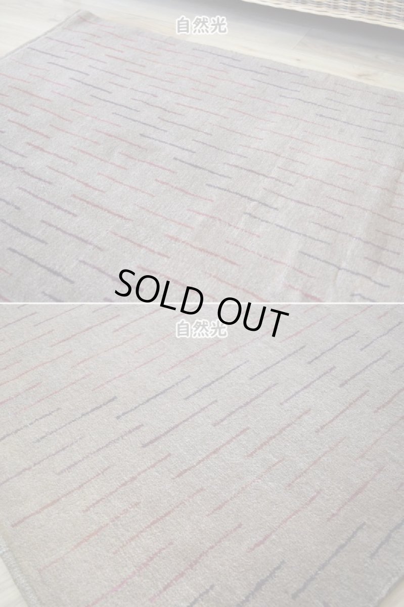 画像6: 新品 ペルシャ ギャッベ 縦1.5m 横1m 2人掛けソファ サイズ 149 × 102 cm No.1441 肉厚 天然 ウール ギャベ 手織り リーズバフト ハンドメイド ラグ 絨毯 カーペット ソファの足元やベッドサイドに ブラウン ベージュ 紫 茶 オレンジ グラデーション n-1441-149102s190-021 (6)