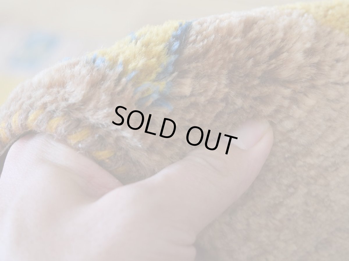 画像12: 新品 ペルシャ ギャッベ 縦1.5m 横1m 2人掛けソファ サイズ 142 × 80 cm No.2412 肉厚 天然 ウール ギャベ 手織り リーズバフト ハンドメイド ラグ 絨毯 カーペット 生命の樹 動物 イエロー 黄色 ベージュ n-2412-142080s731971 (12)