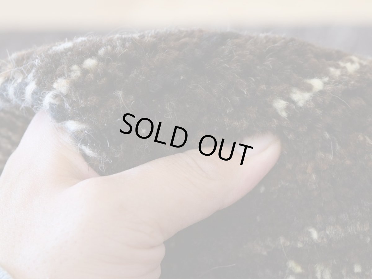 画像14: 新品 ペルシャ ギャッベ 縦2m 横1.5m 3㎡ 〜3帖 リビング ダイニング 2-3人掛けソファ サイズ 197 × 157 cm No.A585 肉厚 天然 ウール ギャベ 手織り ハンドメイド ラグ 絨毯 カーペット リビングダイニングルームやベッドサイドに こげ茶 ブラウン ベージュ 原毛系 生命の樹 n-a585-197157h733034 (14)