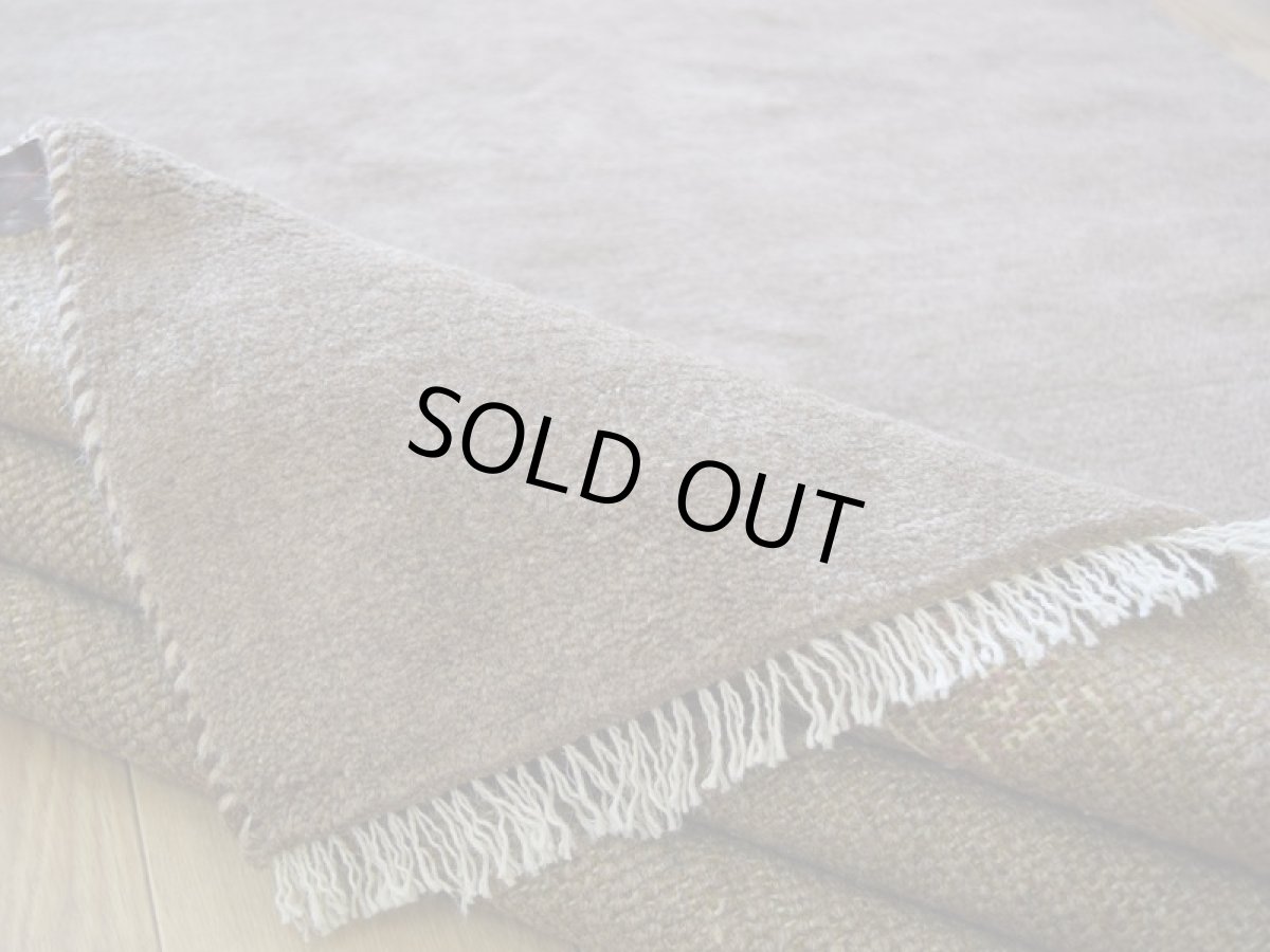 画像14: 新品 ペルシャ ギャッベ 縦2m 横1.5m 3㎡ 〜3帖 リビング ダイニング 2-3人掛けソファサイズ 189 × 154 cm No.1466 天然 肉厚 ウール ギャベ 手織り ハンドメイド ラグ 絨毯 カーペット ベージュ ブラウン ピンク 原毛系 生命の樹 動物 ヤギ 羊 鹿 柄 リビングダイニングルームやベッドサイドに n-1466-189154h071032 (14)