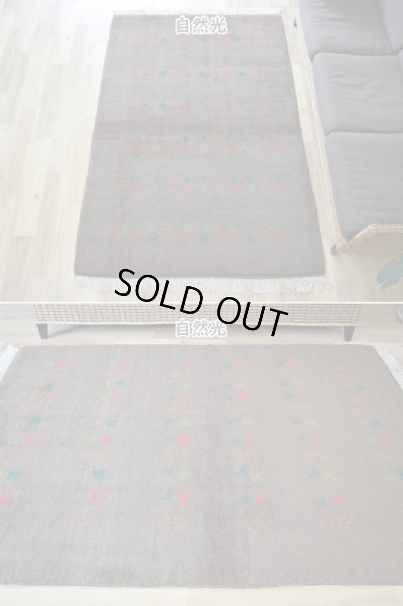 画像3: 新品 ペルシャ ギャッベ 縦2m 横1.5m 2.5㎡ リビング ダイニング 2-3人掛けソファ サイズ 190 × 135 cm No.R435 肉厚 天然 ウール ギャベ 手織り ハンドメイド ラグ 絨毯 カーペット リビングダイニングルームやベッドサイドに ブラウン 茶 動物 植物柄 n-r435-190135h031071 (3)