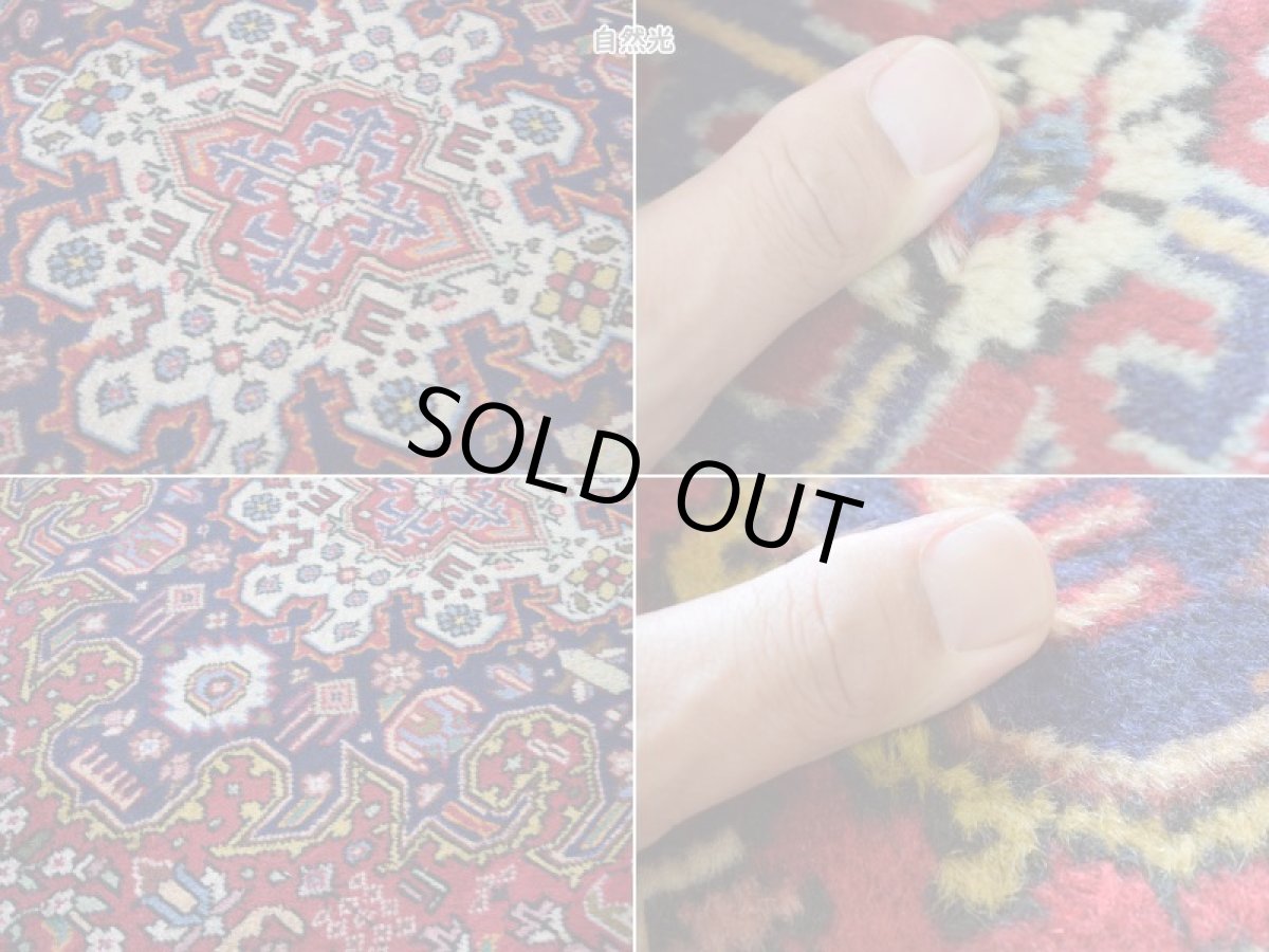 画像14: 良品 ペルシャ 絨毯 タブリーズ 縦3.5m 横2.5m 9㎡ 〜10帖 リビング ダイニング 客室 大判 サイズ 350 x 245 cm No.A149 天然 ウール 手織り ハンドメイド ラグ マット カーペット レッド 赤 メダリオン コーナー 大きなお部屋に 中古品に抵抗のある方にもおすすめです。 b-a149-350245h055517 (14)