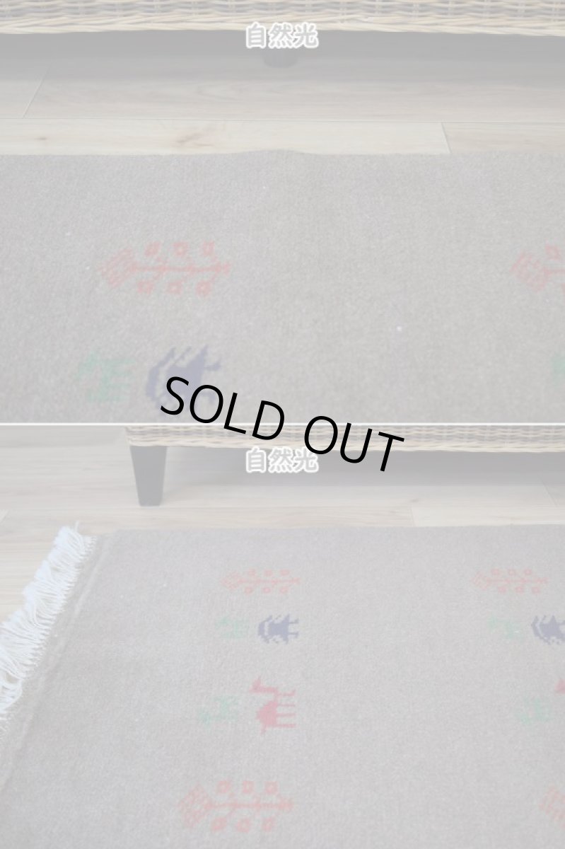 画像6: 新品 ペルシャ ギャッベ 縦2m 横1.5m 2.5㎡ リビング ダイニング 2-3人掛けソファ サイズ 188 × 138 cm No.R429 肉厚 天然 ウール ギャベ 手織り ハンドメイド ラグ 絨毯 カーペット リビングダイニングルームやベッドサイドに ブラウン 茶 動物 植物柄 n-r429-188138h031071 (6)