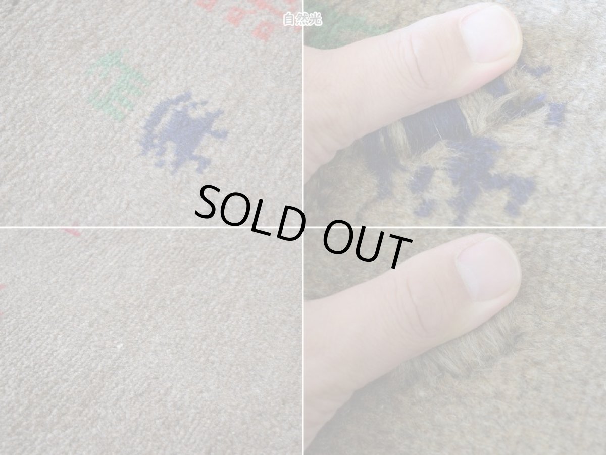 画像17: 新品 ペルシャ ギャッベ 縦2m 横1.5m 2.5㎡ リビング ダイニング 2-3人掛けソファ サイズ 195 × 137 cm No.R402 肉厚 天然 ウール ギャベ 手織り ハンドメイド ラグ 絨毯 カーペット リビングダイニングルームやベッドサイドに ブラウン 茶 動物 植物柄 n-r402-195137h031071 (17)