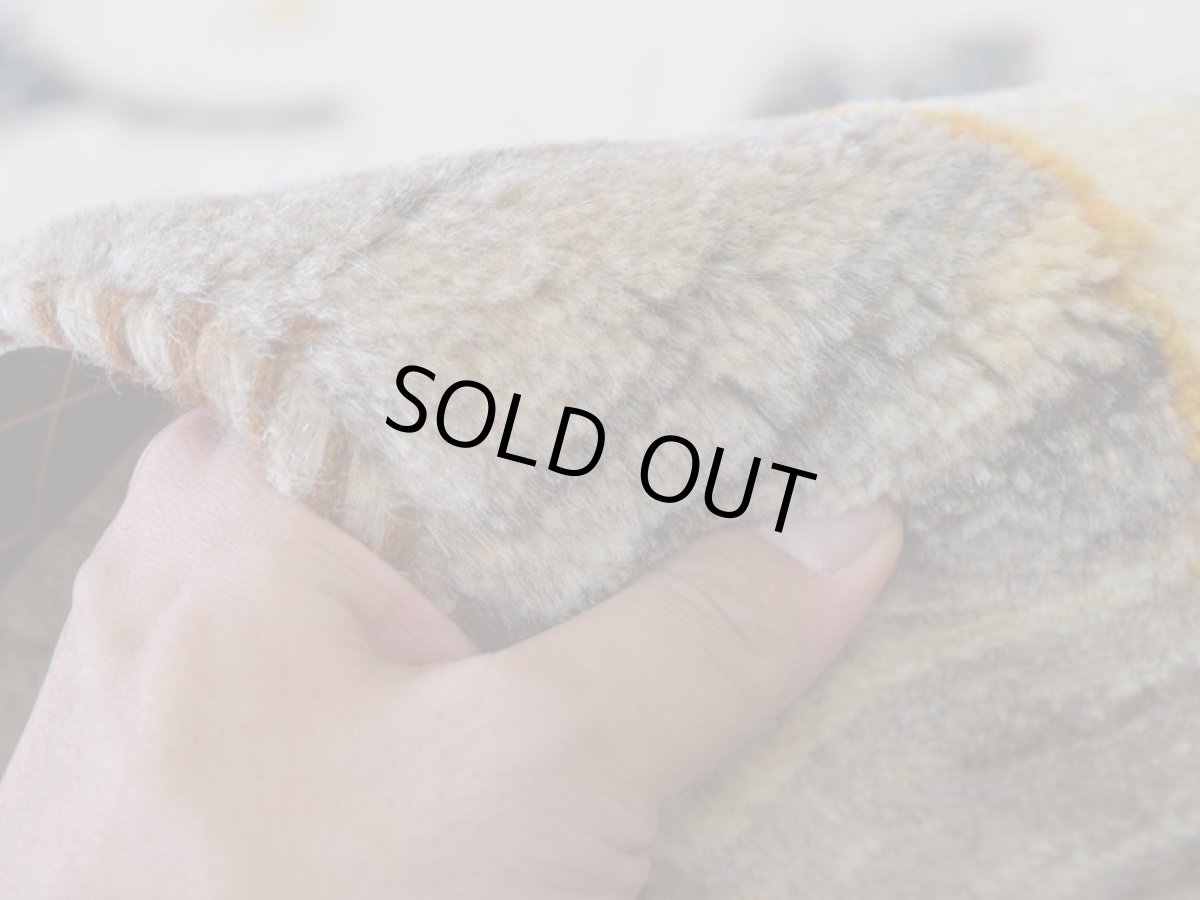 画像12: 新品 ペルシャ ギャッベ 220 × 140 cm No.A613 縦2m 横1.5m 3㎡ 〜3帖程度 リビング ダイニング 2-3人掛けソファサイズ 肉厚 ウール ギャベ 手織り リーズバフト ハンドメイド ラグ 絨毯 カーペット ザクロの木 生命の樹 糸杉 生成り クリーム ライトグレー ベージュ 　原毛系 リビングダイニングルームやベッドサイドに  n-a613-220140h066858 (12)