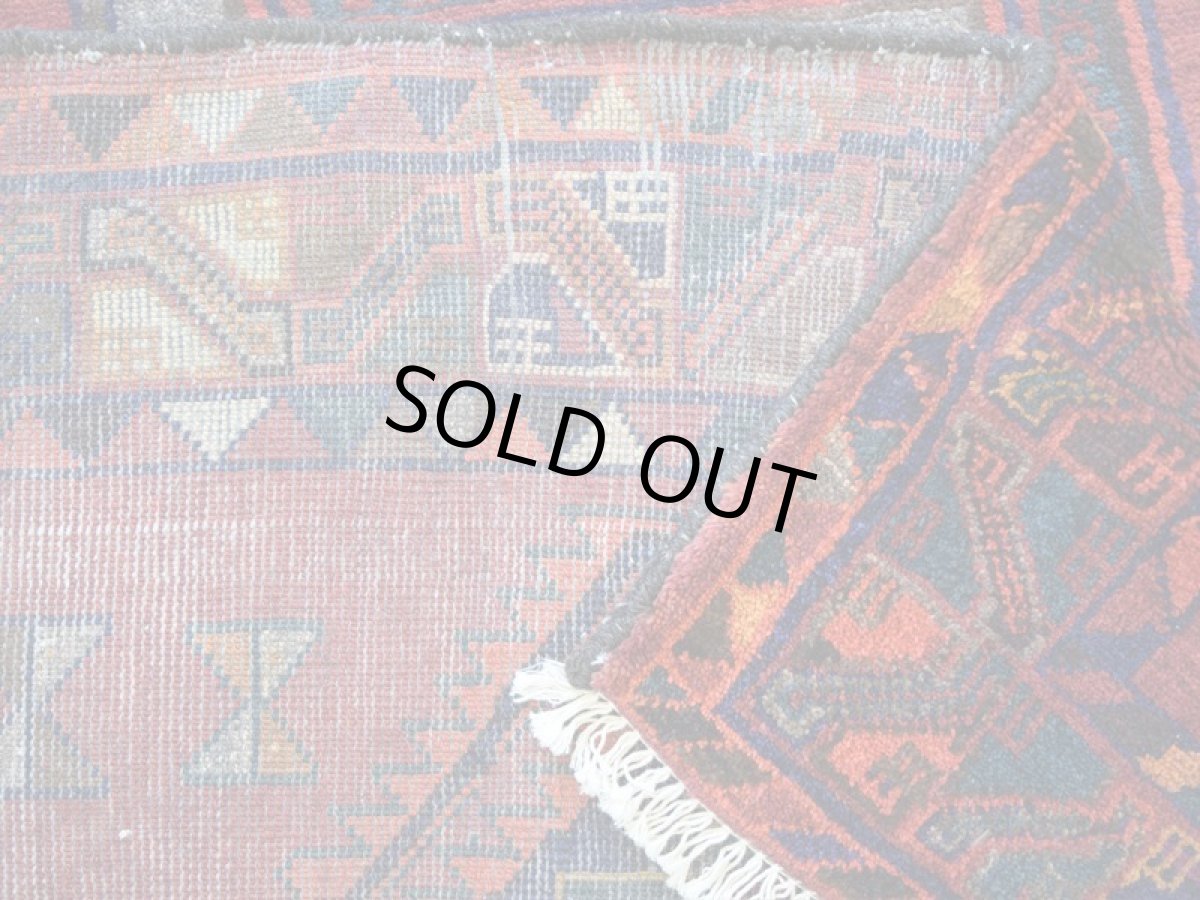 画像14: 良品 ペルシャ 部族絨毯  ロリ 縦2.6m 横1.7m 4.5㎡ 〜5帖 リビング ダイニング 2〜3人掛けソファ サイズ 263 x 169 cm No.P263 ウール 手織り ハンドメイド トライバル ラグ 部族絨毯 マット カーペット 幾何学模様 民族柄  グレージュ マルチカラー b-p263-260169h582p (14)