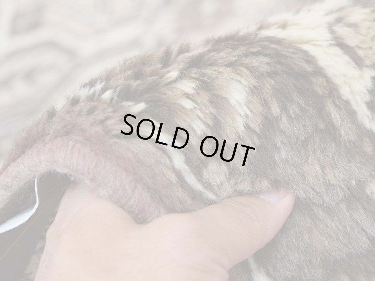 画像12: 良品 ペルシャ 部族絨毯 フェルドス No.AB322 - 290 x 206 cm 縦3m 横2m 6㎡ 6帖 リビング ダイニング 3人掛けソファ サイズ ウール 手織り ハンドメイド トライバル ラグ マット カーペット ネイビー 幾何学模様 民族柄 ベージュ 生成り 白 ホワイト系 ライトブラウン グレー系 ビンテージ ヴィンテージ b-ad322-290206h384 (12)