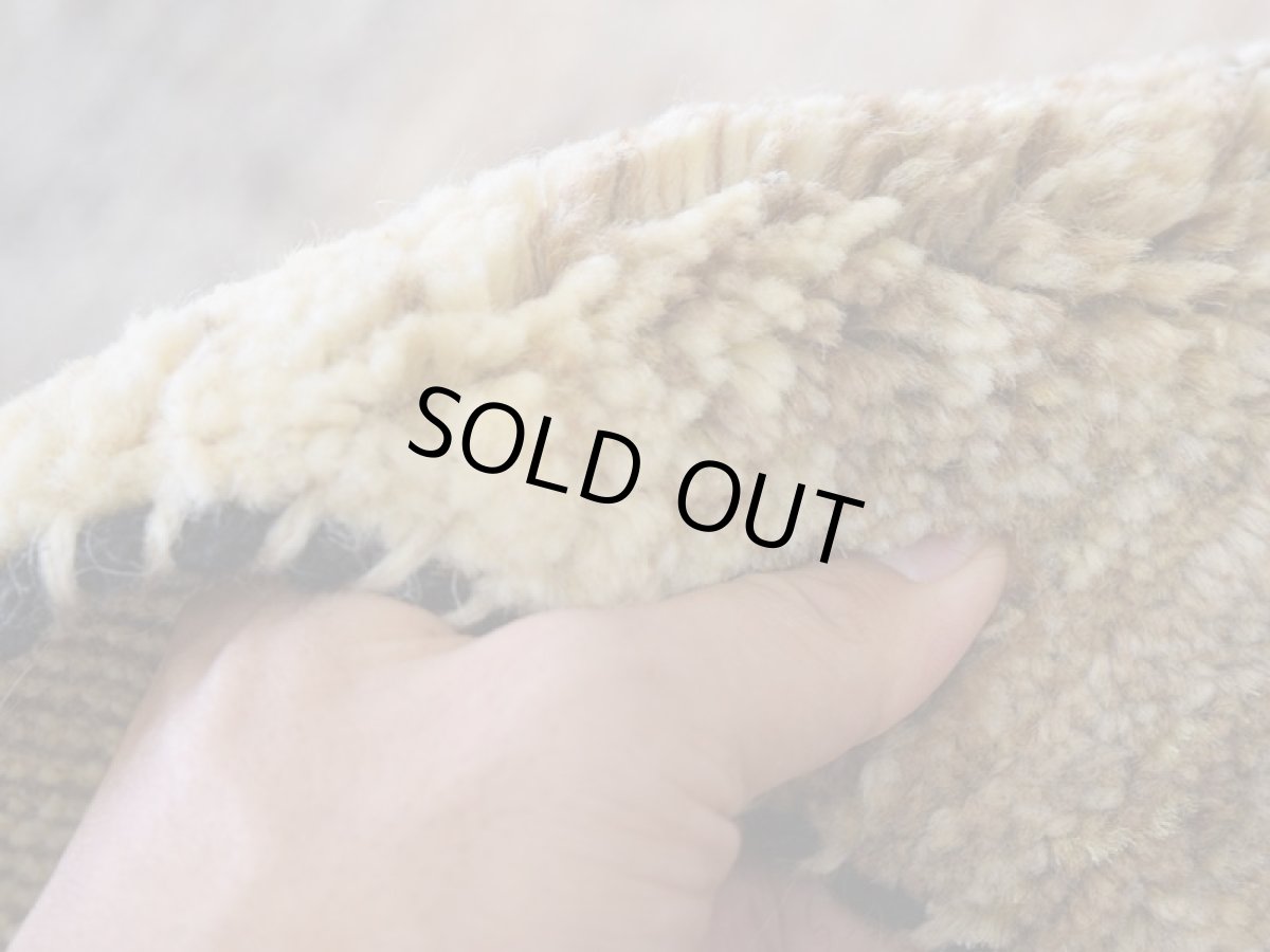 画像14: 新品 ペルシャ ギャッベ No.P404 - 201 × 157 cm 縦2m 横1.5m 3㎡ 〜3.5帖 リビング ダイニング 2-3人掛けソファ サイズ 肉厚 天然 ウール ギャベ 手織り ハンドメイド ラグ 絨毯 カーペット リビングダイニングルームやベッドサイドに 生成り ベージュ 茶 グレー 原毛系 グラデーション n-p404-201157h773p (14)