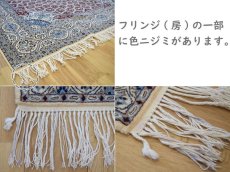 画像26: 新品 ペルシャ 絨毯 ナイン 産 6la シシラー  210 x 204 cm No.588S 縦2m 横2m 4㎡ 〜4.5帖程度 正方形 スクエアタイプ リビング ダイニング 2-3人掛けソファ サイズ ウール シルク 手織り ラグ 敷物 カーペット ゴンバッド ゴンバット メダリオン ホワイト 白系 赤 レッド エンジ系 n-588s-210204sh9322113 (26)