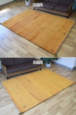 画像4: 新品 ペルシャ ギャッベ 縦2.5m 横1.7m 4㎡ 〜4帖 リビング ダイニング 2-3人掛けソファ サイズ 234 × 164 cm No.1945 天然 草木染 ウール ギャベ 手織り ハンドメイド ラグ 絨毯 カーペット リビングダイニングルームやベッドサイドに 黄色 レモンイエロー からし色 マスタード 動物 柄 n-1945-234164s513004p (4)