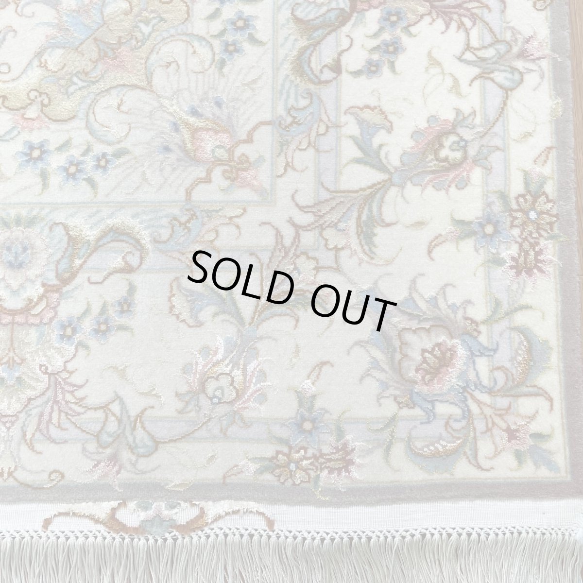 画像4: 新品 ペルシャ 絨毯 タブリーズ 産 50ラジ  縦2m 横1.5m 3㎡ 3帖程度 リビング ダイニング 2-3人掛けソファ サイズ 205 x 152 cm 天然 コルクウール シルク 手織り トライバル ラグ 敷物 マット カーペット メダリオンコーナー マヒデザイン ピンク MA408-205152Z108 (4)