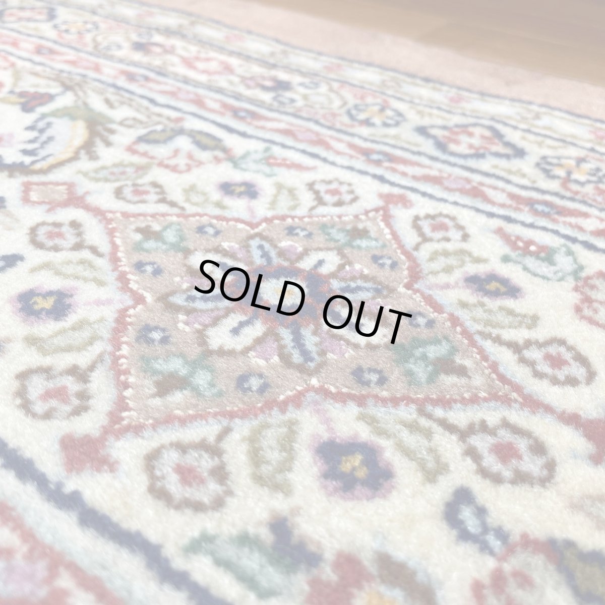 画像7: 新品 ペルシャ 絨毯 ムード産 縦3m 横2m 6㎡ 〜6帖 リビング ダイニング 客室 大判 サイズ 298 x 195 cm 天然 ウール シルク 手織り ハンドメイド ラグ マット カーペット 敷物 生成り クリーム  マヒ ヘラティ 柄 MA409-1999-298195Z050 (7)