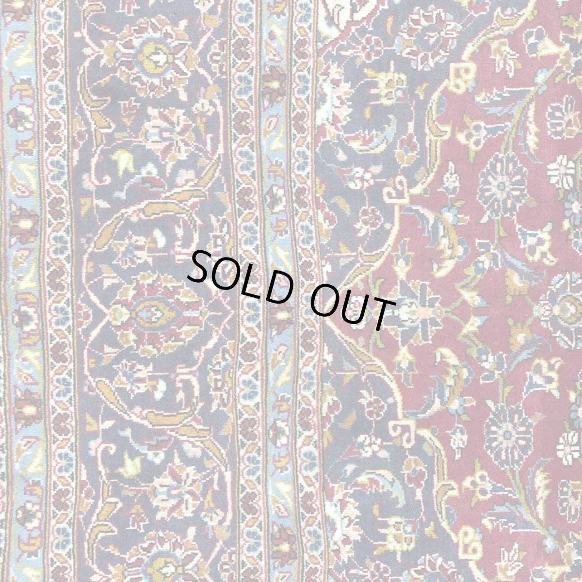 画像6: 美品 ペルシャ 絨毯 カシャーン リビング ダイニング 大判 8.7m 10畳 3人掛けソファ サイズ  342 x 255 cm 肉厚 ウール 手織り トライバル ラグ 天然 敷物 マット カーペット 赤 メダリオン ヴィンテージ ビンテージ MA253-AB494-342255Z040 (6)