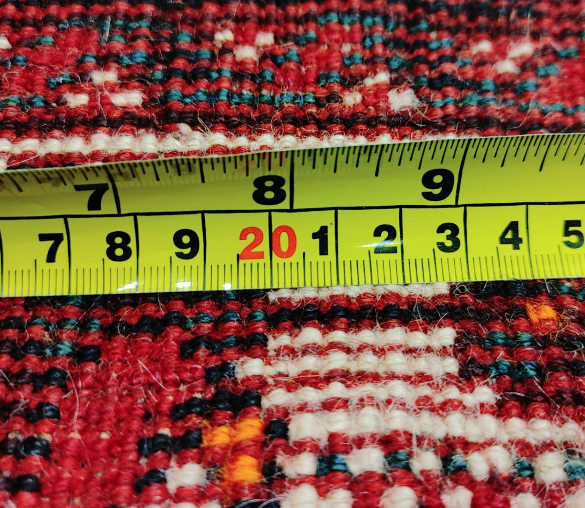 画像12: 良品 ペルシャ 部族絨毯 シラーズ 196 x 160 cm ウール 手織り 赤 ネイビー 青  縦1.9m 横1.6m 3.0m 2 〜3帖 リビング ダイニング 3人掛けソファ サイズ ウール 手織り トライバル ラグ 部族絨毯 マット カーペット 淡マルチカラー トランジ ビンテージ MAAD501-196160Z037 (12)