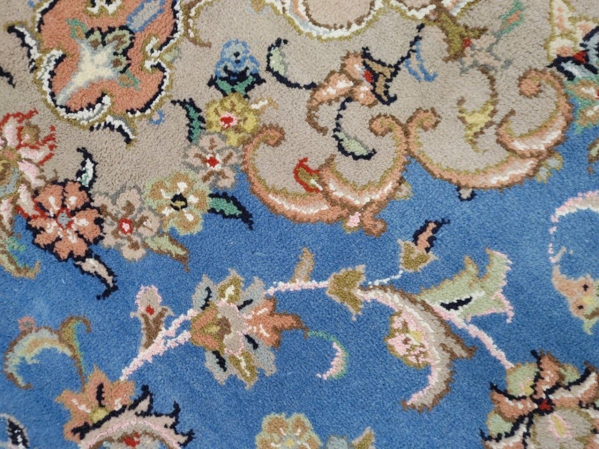 画像12: 新品 ペルシャ 絨毯 ヤズド 縦3m 横2m 6帖 リビング ダイニング 3人掛けソファ コーナーソファ 大判 サイズ 296 x 198 cm No.Z195 ウール 天然 手織り トライバル ラグ 敷物 マット カーペット 生成り クリーム メダリオン MA453Z195-296198Z090 (12)