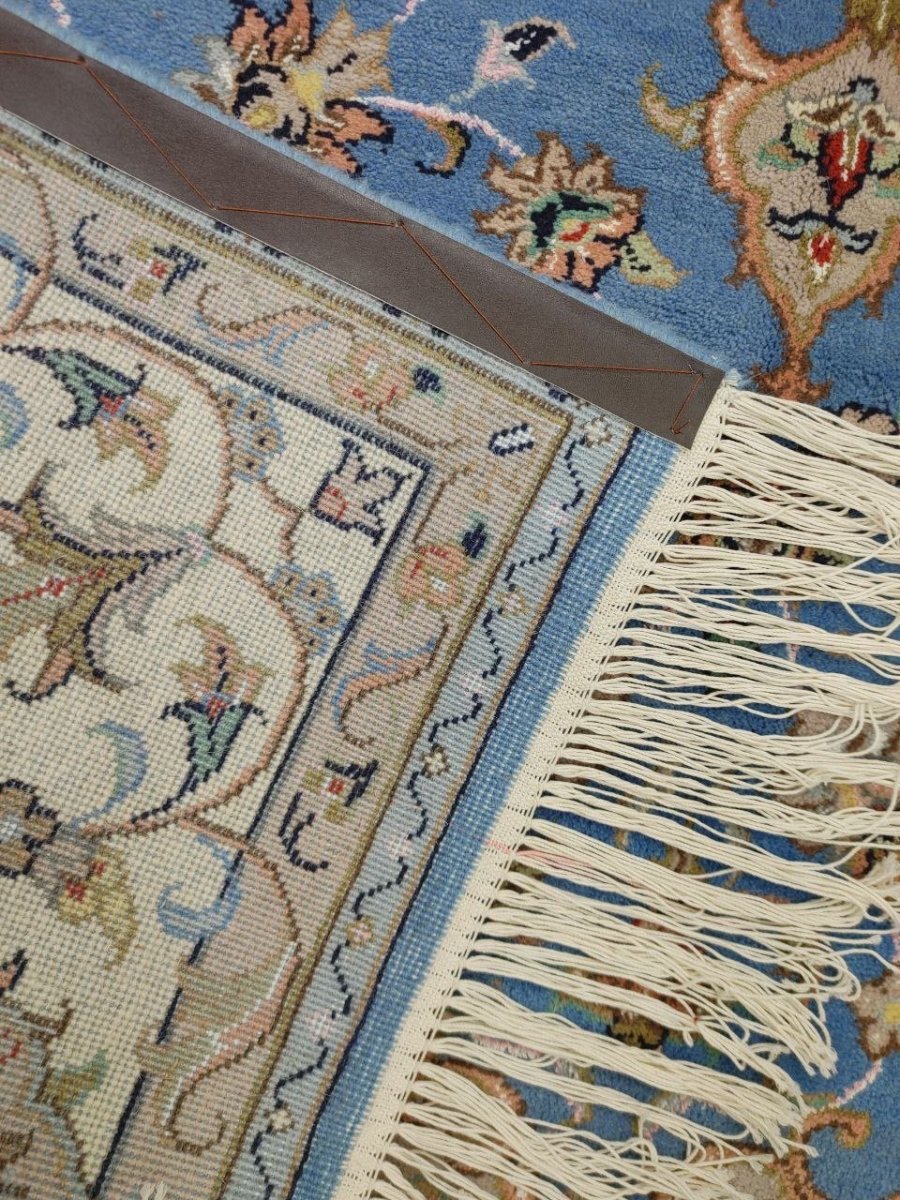 画像19: 新品 ペルシャ 絨毯 ヤズド 縦3m 横2m 6帖 リビング ダイニング 3人掛けソファ コーナーソファ 大判 サイズ 296 x 198 cm No.Z195 ウール 天然 手織り トライバル ラグ 敷物 マット カーペット 生成り クリーム メダリオン MA453Z195-296198Z090 (19)