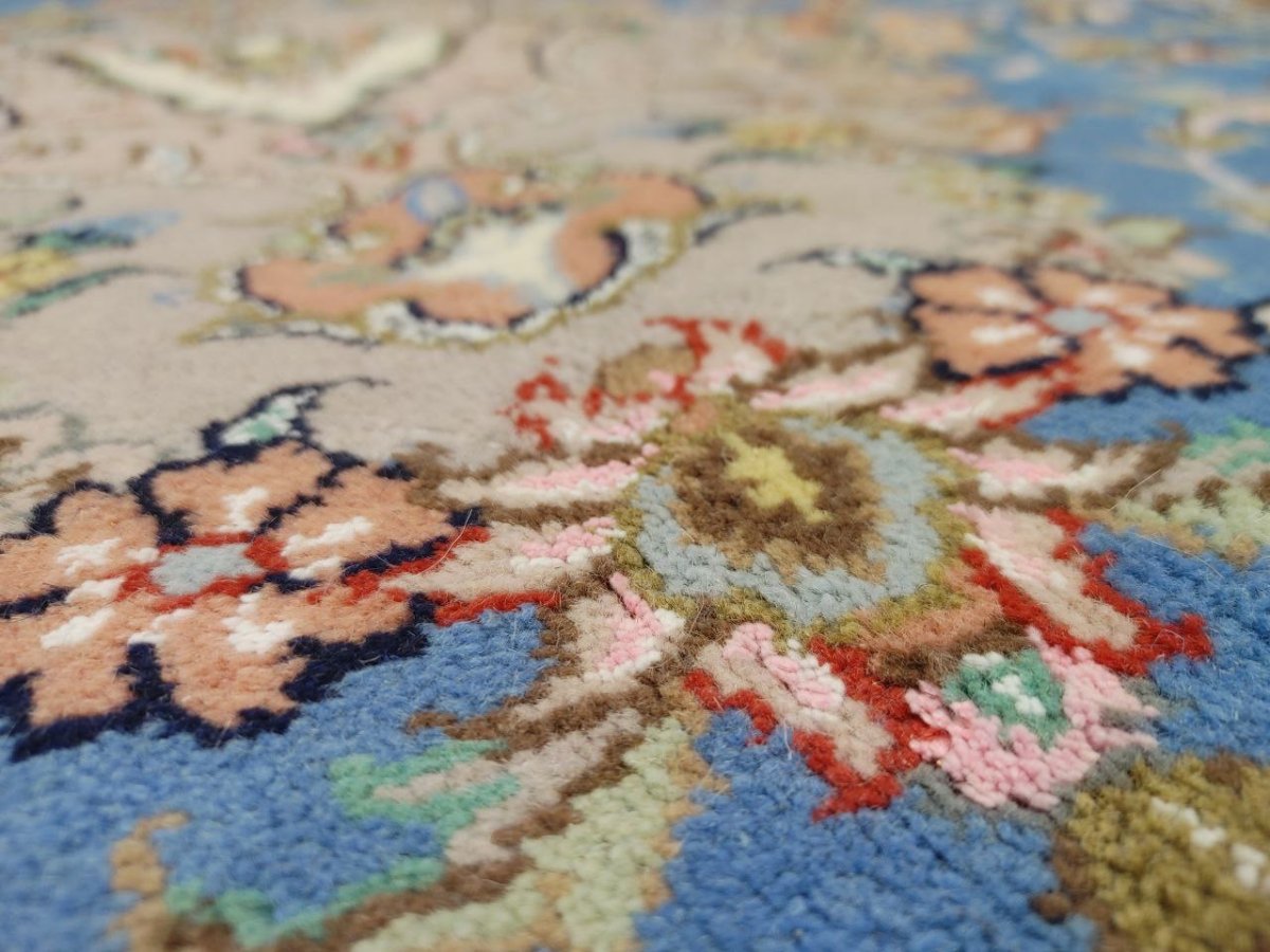 画像16: 新品 ペルシャ 絨毯 ヤズド 縦3m 横2m 6帖 リビング ダイニング 3人掛けソファ コーナーソファ 大判 サイズ 296 x 198 cm No.Z195 ウール 天然 手織り トライバル ラグ 敷物 マット カーペット 生成り クリーム メダリオン MA453Z195-296198Z090 (16)