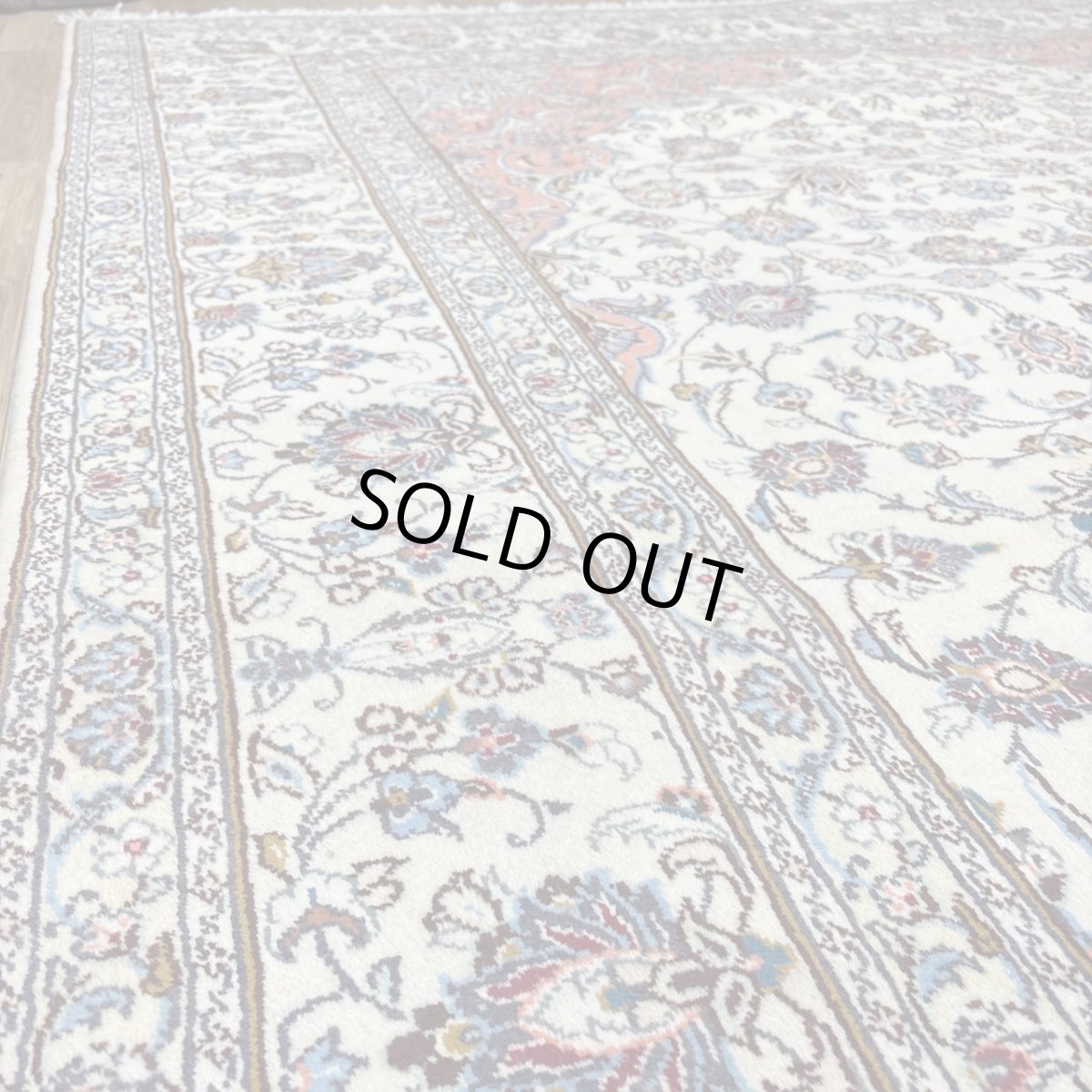 画像9: 美品 ペルシャ 絨毯 カシャーン リビング ダイニング 大判 8.8m 9畳 3人掛けソファ サイズ  355 x 250 cm 肉厚 ウール 手織り トライバル ラグ 天然 敷物 マット カーペット 赤 メダリオン ヴィンテージ ビンテージ MA457-270-355250Z060 (9)